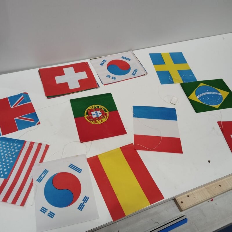 Banderas guirnaldas de todos los países