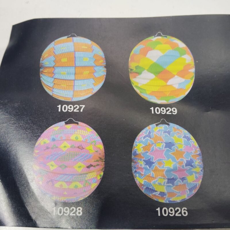 Farolillos con diseño