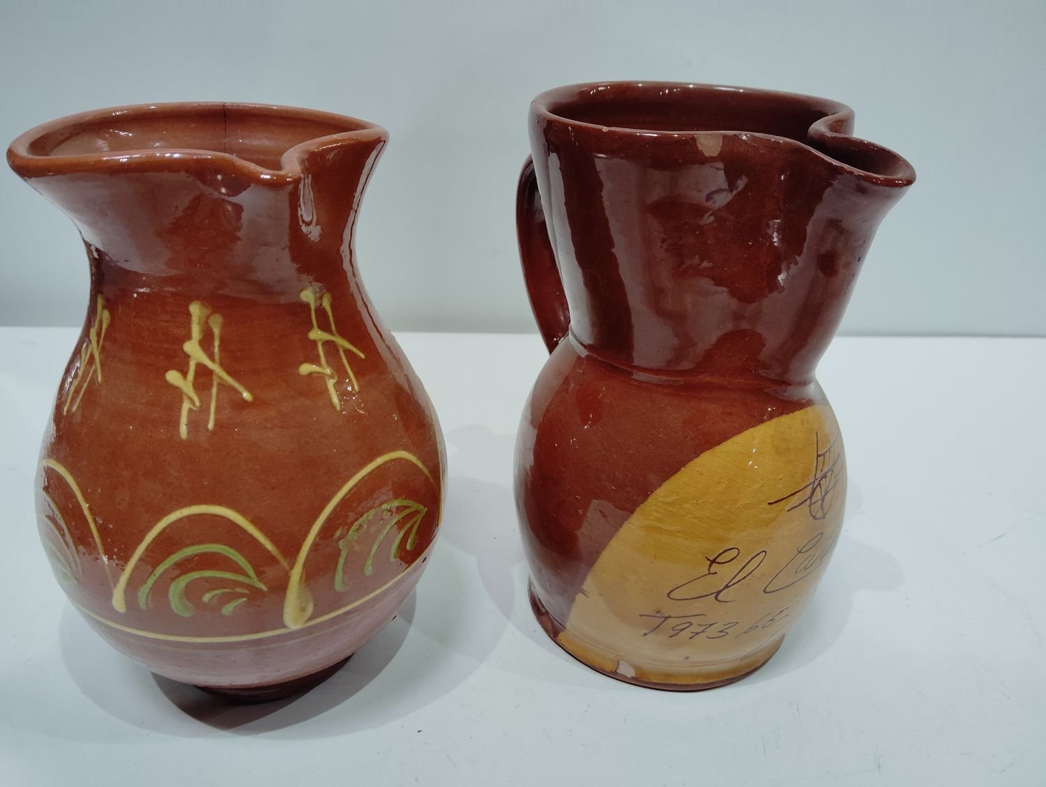juego de jarras de ceramica