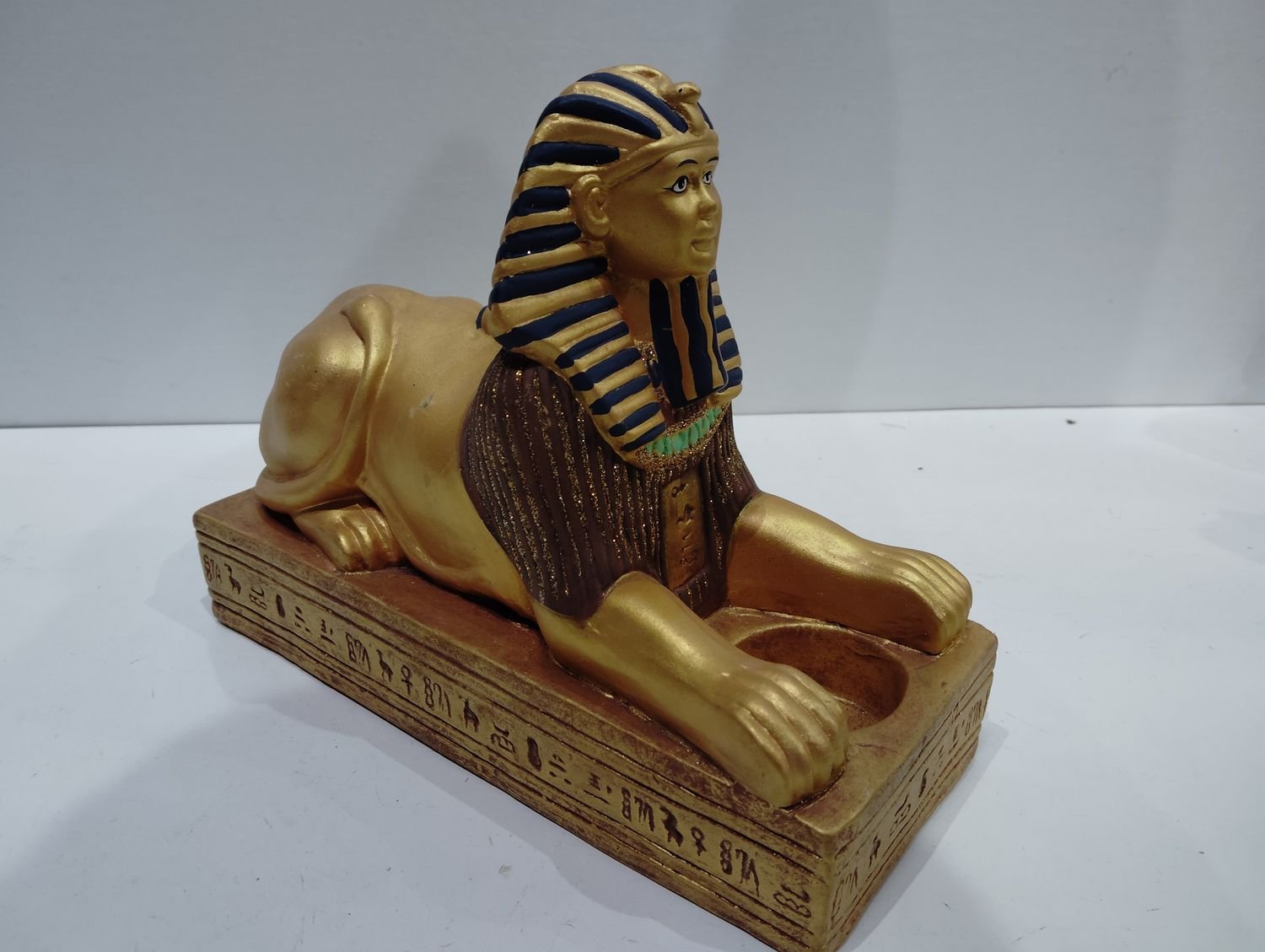 Juego completo de figuras egipcias de ceramica - Imagen 2